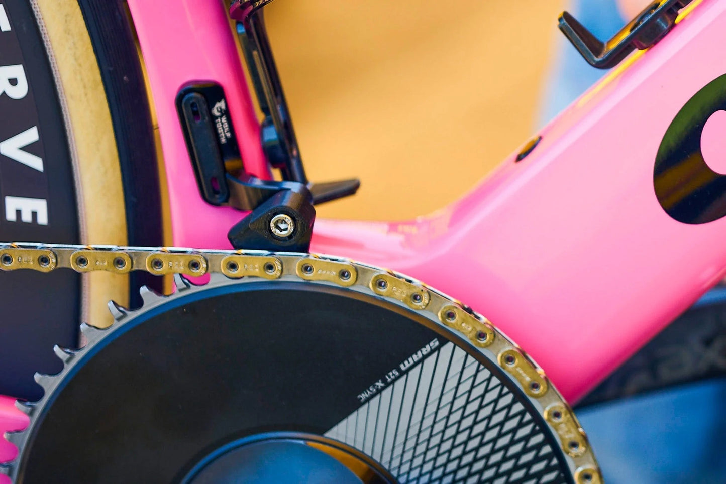 Kettenführung WOLFTOOTH AERO High Sweep für CERVELO