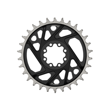 Mono-Kettenblatt SRAM XX DH T-TYPE EAGLE 7V Direct Mount Offset 6mm Schwarz