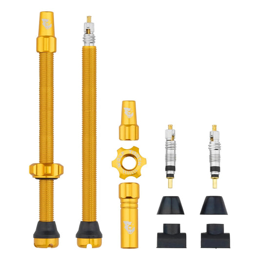 Satz von 2 Tubeless-Ventilen WOLF TOOTH Gold
