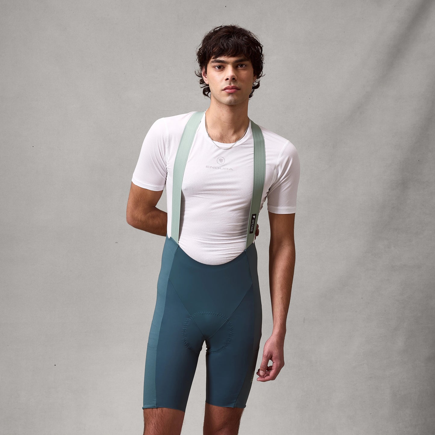 Kurze Trägerhose ENDURA ALLTRACK RIDE Teal