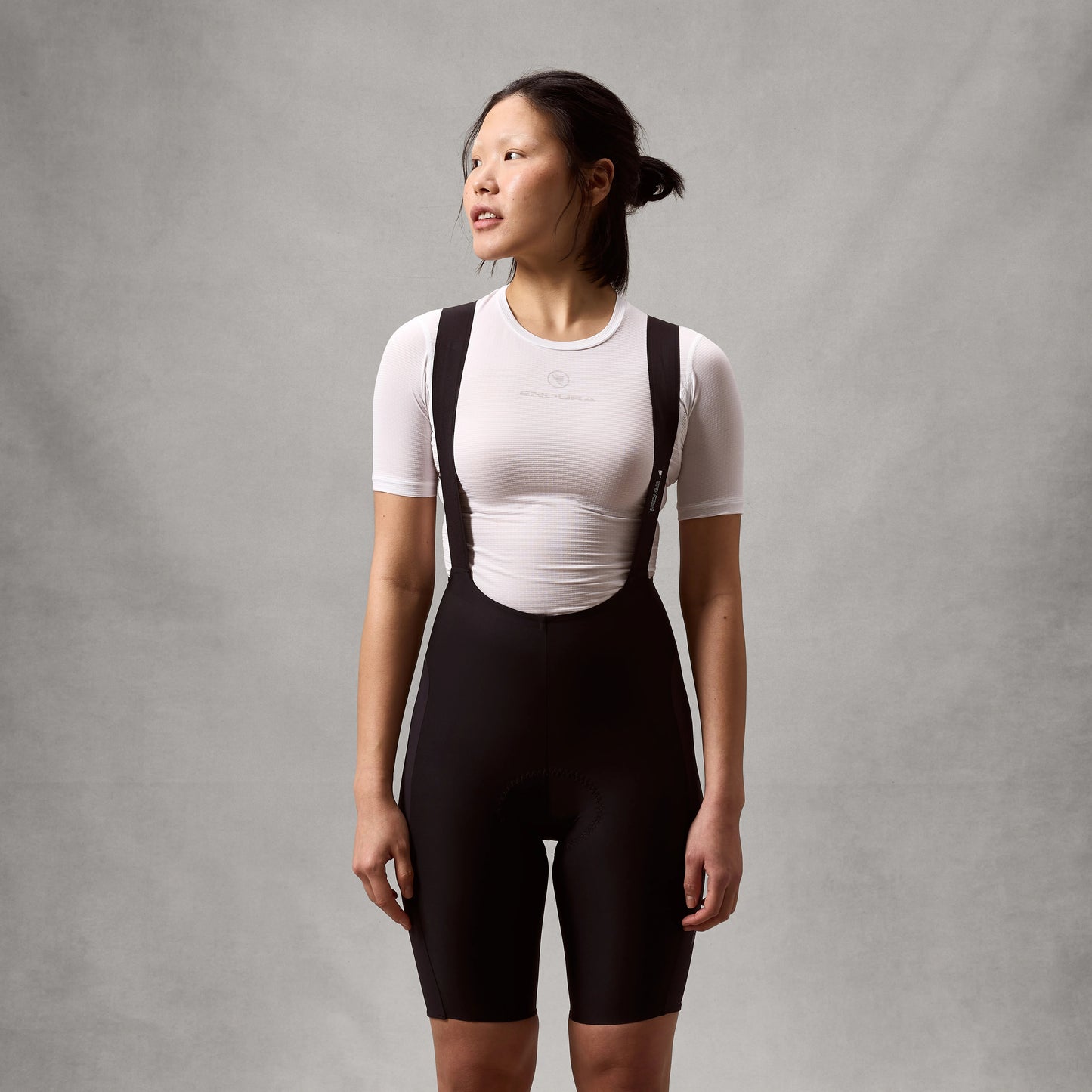 ENDURA ALLTRACK RIDE Women's Short Bib Shorts Schwarz