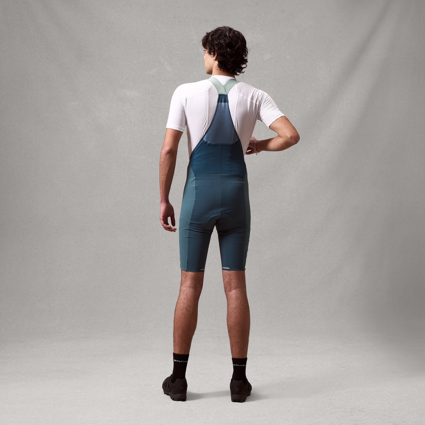 Kurze Trägerhose ENDURA ALLTRACK RIDE Teal