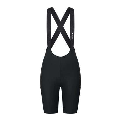 Kurzrad-Trägerhose ENDURA ALLTRACK RIDE Damen Schwarz