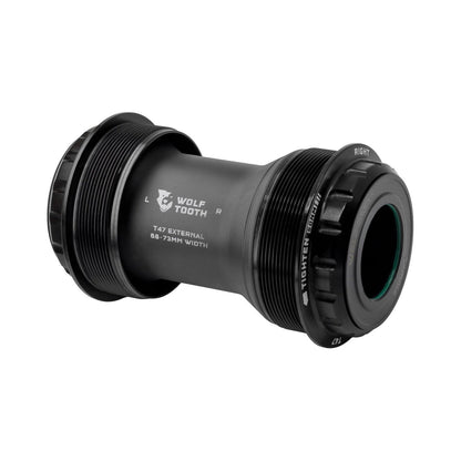 Tretlagergehäuse WOLFTOOTH T47 Extern 30mm Schwarz
