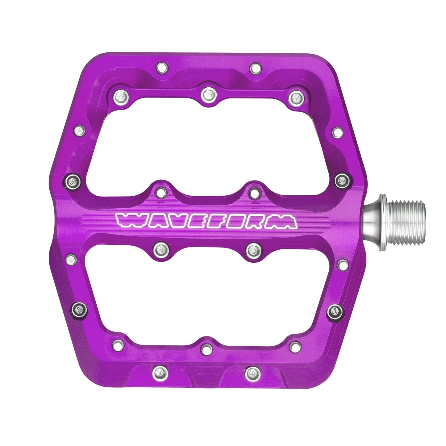 WOLF TOOTH WAVEFORM Flachpedale, groß, violett