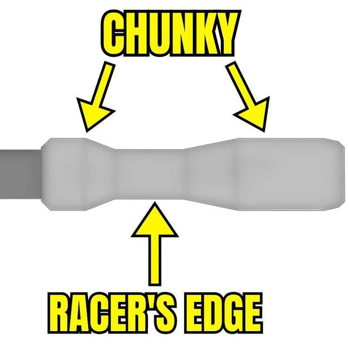 ESI FIT CR Grips (CHUNKY/RACER'S EDGE COMBO) 130 mm Grün