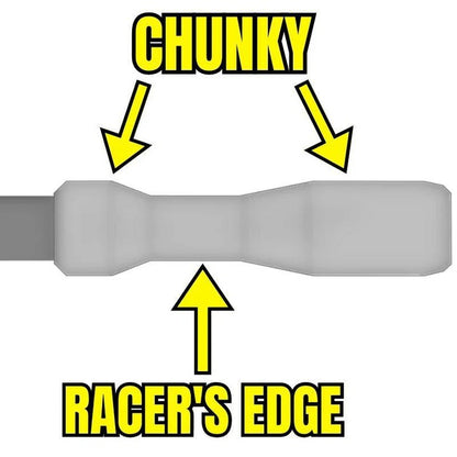 Grips ESI FIT CR (CHUNKY/RACER'S EDGE COMBO) 130 mm Schwarz