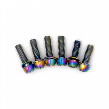 Schrauben-Kit TITLE ST1 Oil Slick (x6)