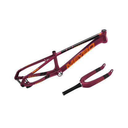 Rahmen/Gabel-Kit MEYBO HSX AL 2026 Bordeaux/Orange