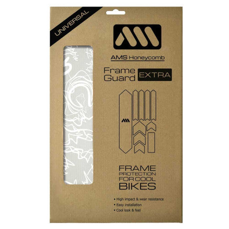 Klebeschutz für ALL MOUNTAIN STYLE EXTRA Signature Rahmen Weiß