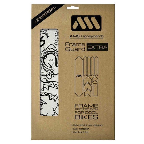 Klebeschutz für ALL MOUNTAIN STYLE EXTRA Signature Rahmen Schwarz