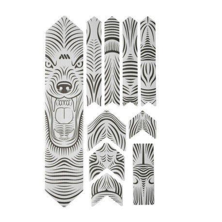 Klebeschutz für Rahmen ALL MOUNTAIN STYLE EXTRA Wolf Schwarz