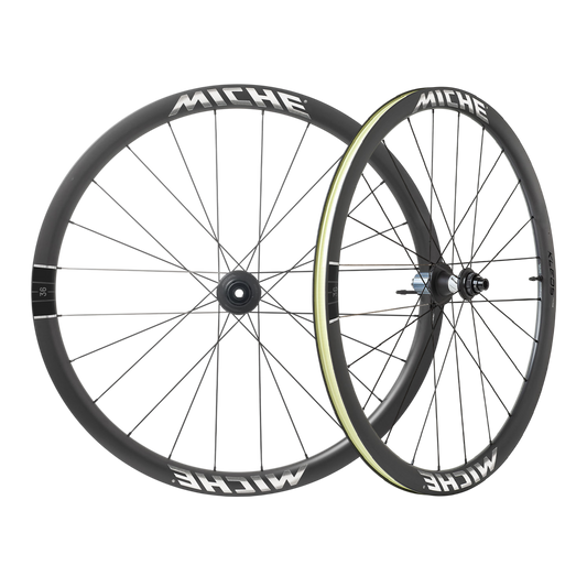Paar MICHE KLEOS RD DX36 Tubeless Ready (Center Lock) Team Edition Laufräder