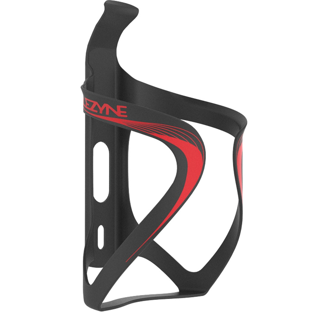 LEZYNE CARBON TEAM Flaschenhalter Schwarz/Rot