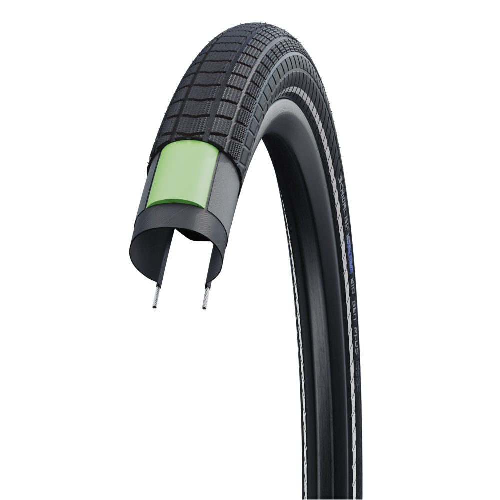 Reifen SCHWALBE BIG BEN PLUS 27.5x2.00 ADDIX DD GreenGuard Tubeless Ready Starr