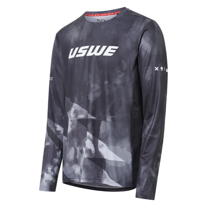 Trikot USWE LUFTIG MTB Langarm Schwarz