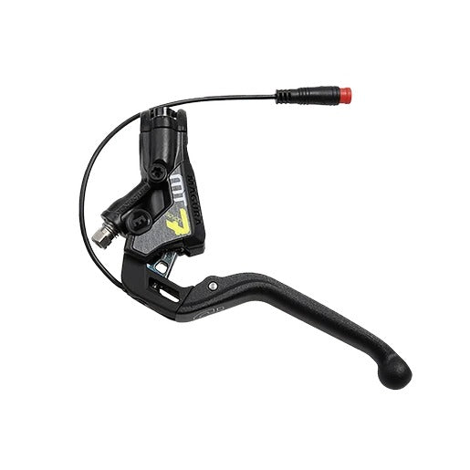 Kompletter MAGURA MT7e Bremshebel mit HIGO-NC-Öffnerkontakt aus Aluminium, 4-Finger-Hebel mit Kugelende