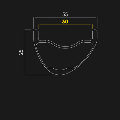 Vorderrad MAVIC CROSSMAX ULTIMATE 29" 15x110mm Boost