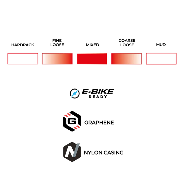 VITTORIA Mazza 29x2.4 Trail Graphene 2.0 Tubeless Ready Reifen Weich Schwarz