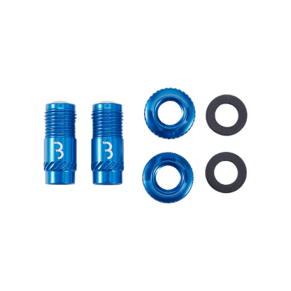 Ventilkappen BBB CORE CAP Blau (x2)