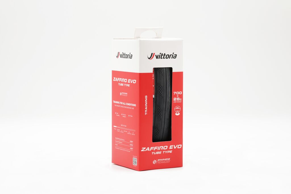 Reifen VITTORIA Zaffiro EVO V Graphene G2.0 700c TubeType Schwarz