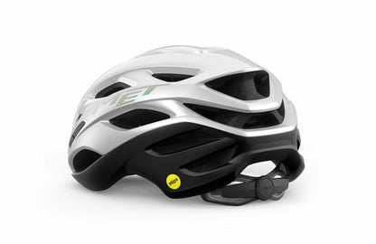 MET ESTRO MIPS Rennradhelm Holografisch Weiß Matt/Glänzend