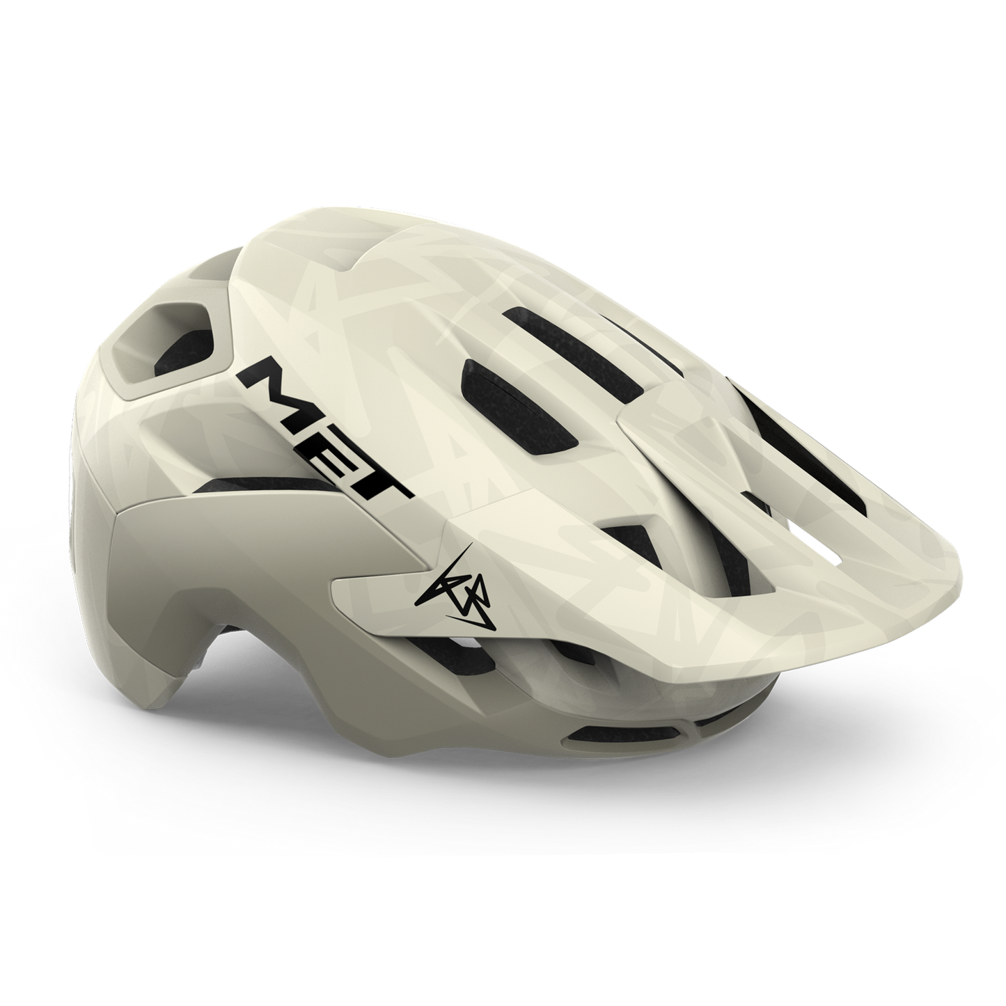 MTB-Helm MET REVO MIPS KILIAN BRON LIMITED EDITION Ecru/Gris