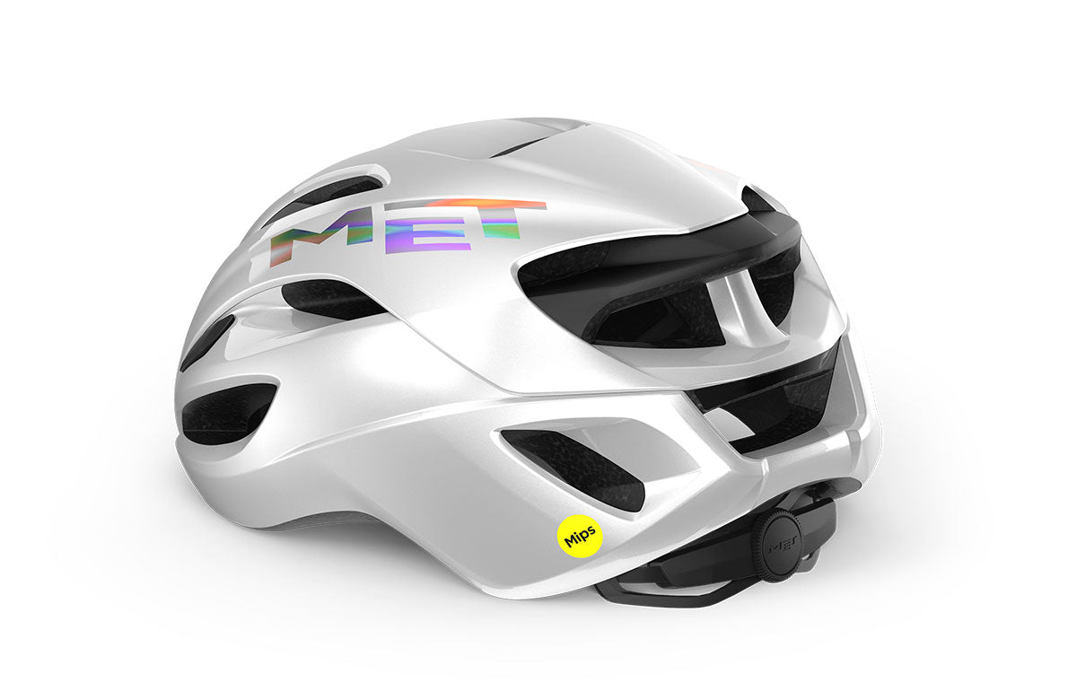 Helm Strasse MET RIVALE MIPS Blanc Glossy