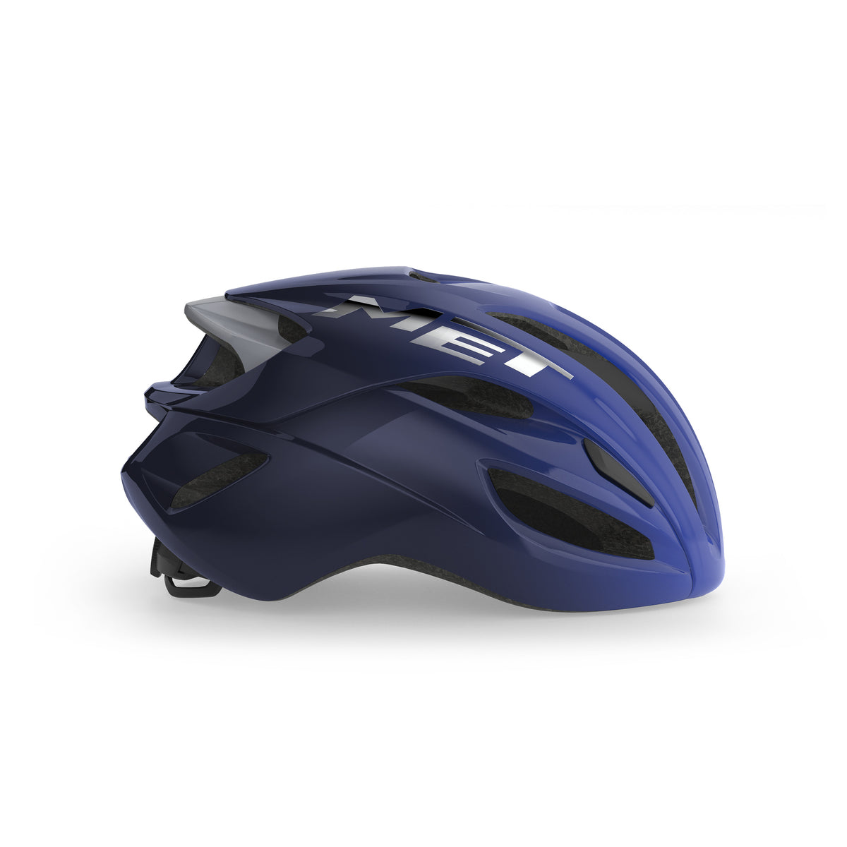MET RIVALE MIPS Rennradhelm in glänzendem Luminous-Blau