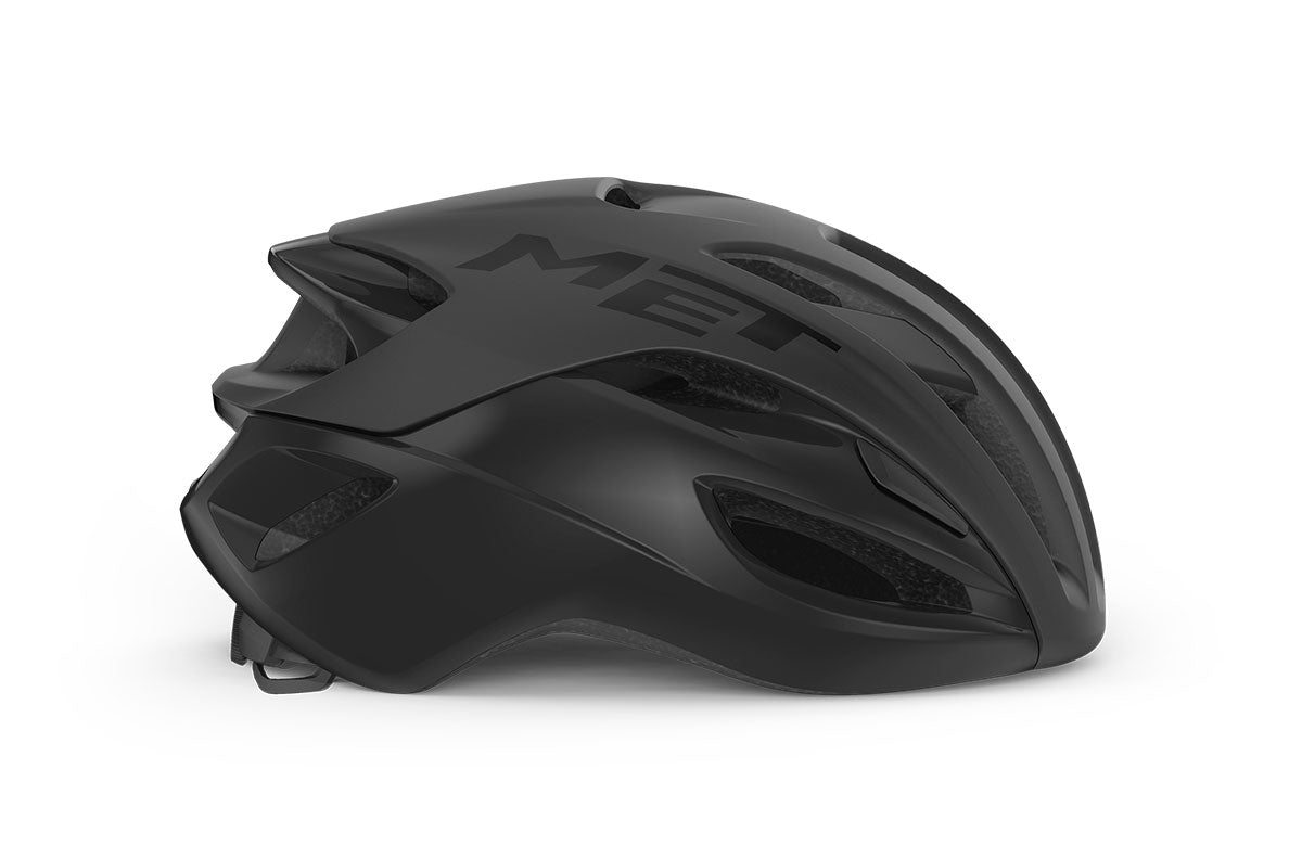 Helm Strasse MET RIVALE MIPS Schwarz Matt Glossy
