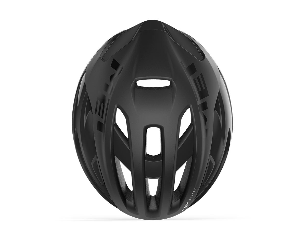 Helm Strasse MET RIVALE MIPS Schwarz Matt Glossy