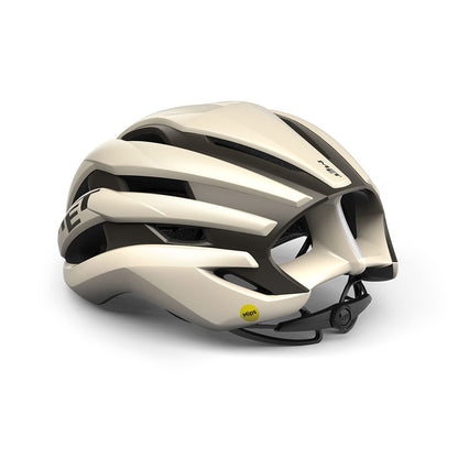 Rennradhelm MET TRENTA MIPS WAX Mattweiß