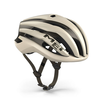 Rennradhelm MET TRENTA MIPS WAX Mattweiß