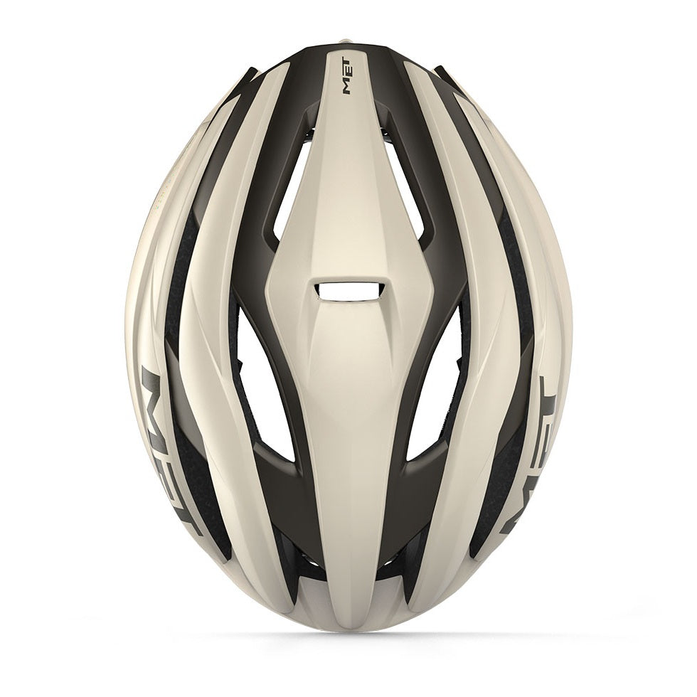 Gravel Helm MET TRENTA MIPS WAX Matt White