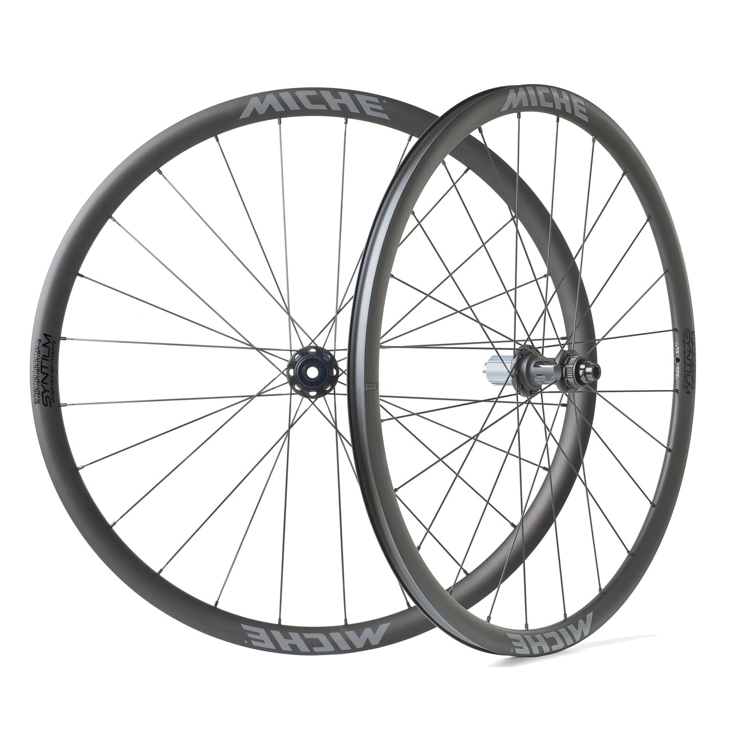Paar MICHE SYNTHIUM Tubeless Ready-Laufräder (Center Lock)