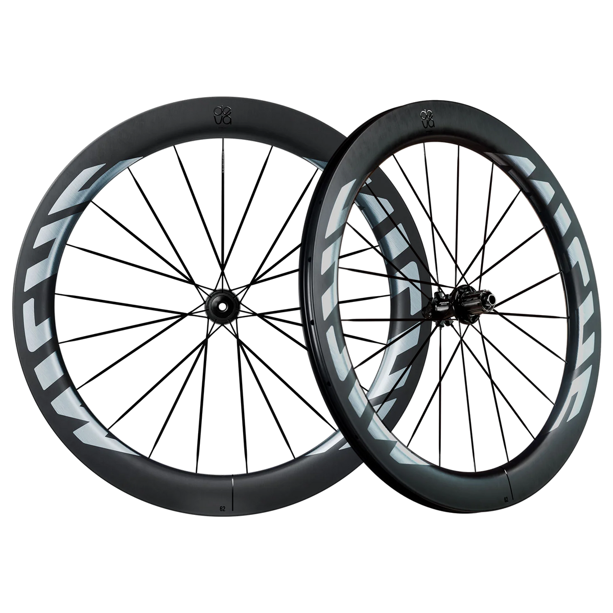 MICHE DEVA RD 62 Laufradsatz Tubeless Ready (Center Lock) Silber
