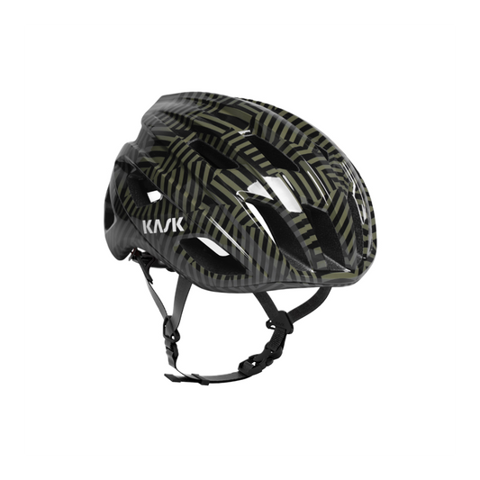 Straßenhelm KASK MOJITO CUBED CAMO Schwarz/Grün