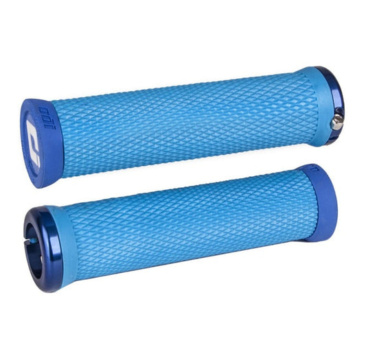 ODI ELITE MOTION V2.1 Lock-on 130 mm Grips Blau