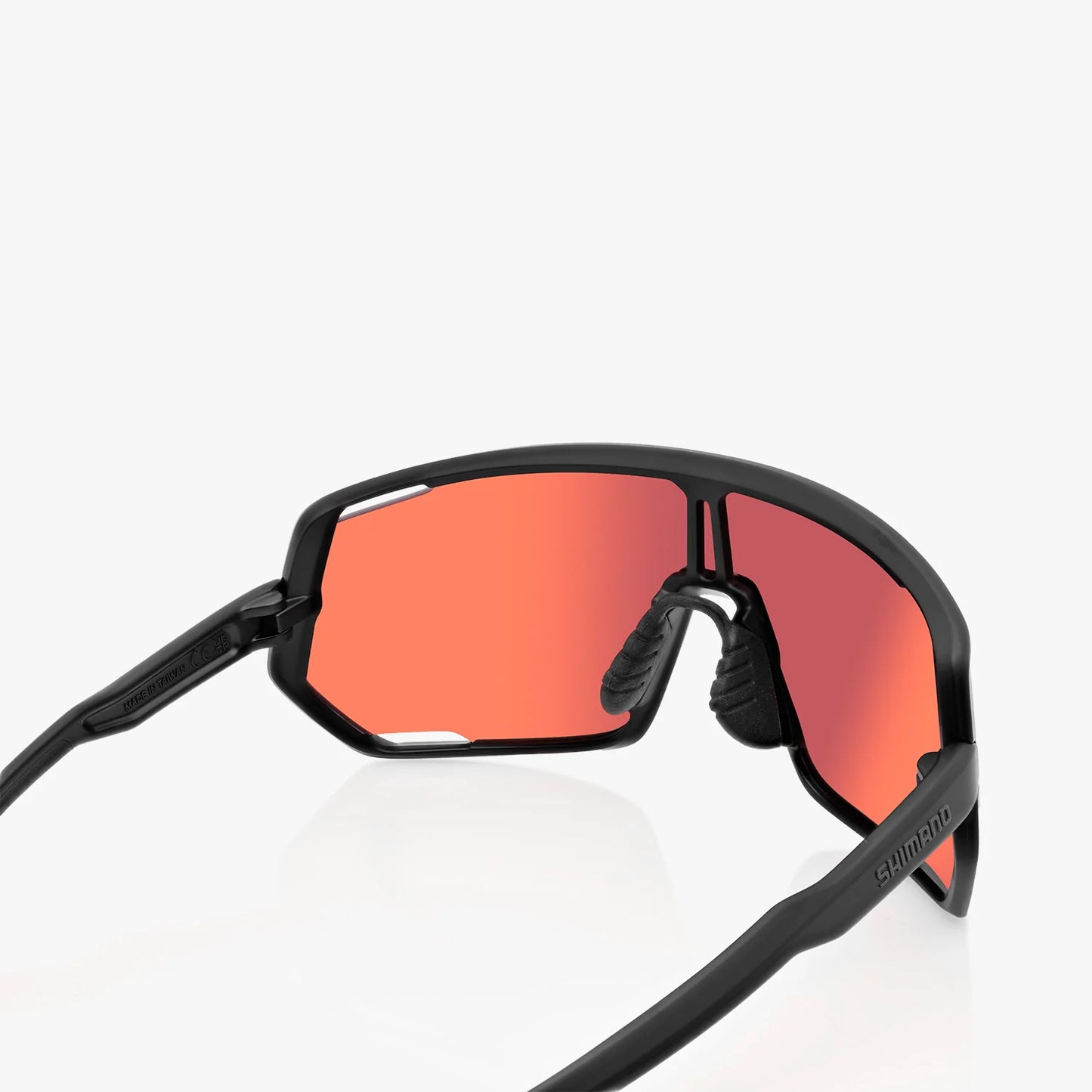 Brille SHIMANO TECHNIUM M CE-TCNM2 Schwarz Matt Glas Ridescape Road