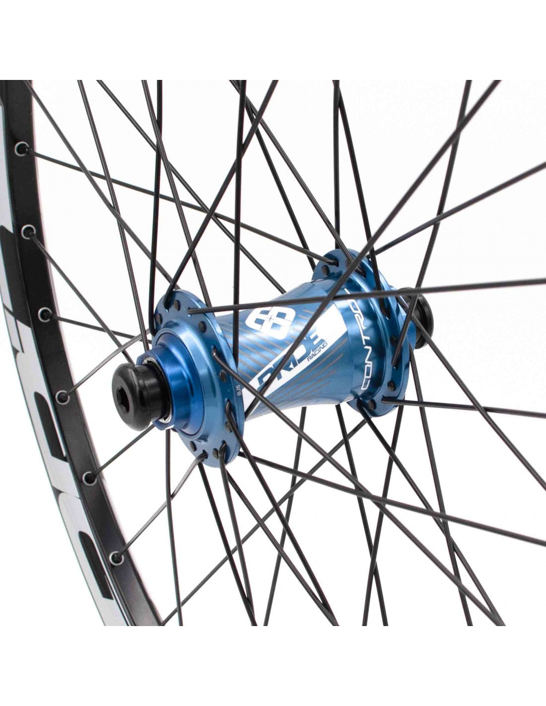 Laufradsatz PRIDE 24" (507mm) Control V1 V-Brake/Disc Achsen 20/10mm Blau