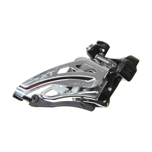 SHIMANO XT Umwerfer FD-M8020-L, 11-fach — Ansicht 1 auf weißem Hintergrund