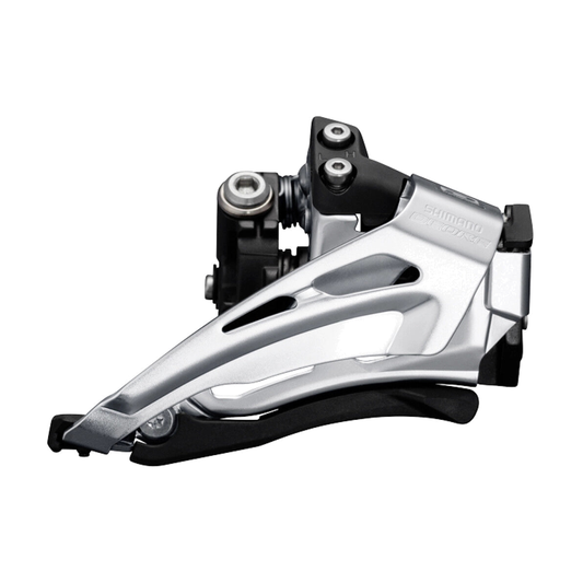 SHIMANO DEORE Umwerfer FD-M6025-L, 10-fach — Ansicht 1 auf weißem Hintergrund
