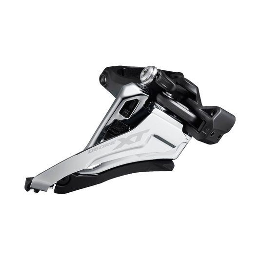 SHIMANO XT Umwerfer FD-M8100-M, 12-fach — Ansicht 1 auf weißem Hintergrund