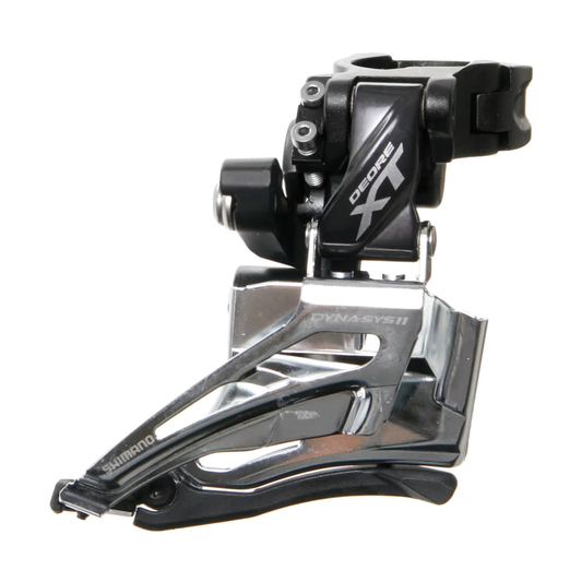 SHIMANO XT Umwerfer FD-M8025-H, 11-fach — Ansicht 1 auf weißem Hintergrund