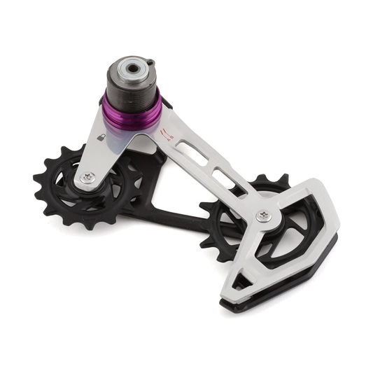 Kompletter Schaltwerkkäfig für SRAM XX T-TYPE EAGLE AXS, 12-fach — 11.7518.104.011 — Produktfoto vor weißem Hintergrund