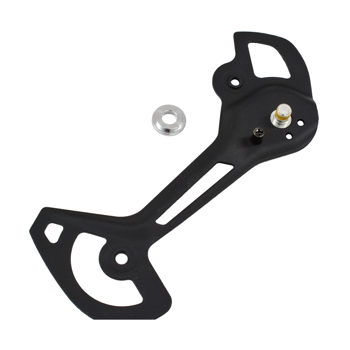 Langer äußerer Schaltwerkkäfig für SHIMANO XT RD-M8120-SGS — Y3FX98050 — Produktfoto vor weißem Hintergrund