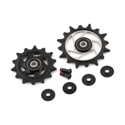 Schaltwerkröllchen für SRAM XX-SL T-TYPE EAGLE AXS / RED XPLR E1, 12-fach — 11.7518.104.006 — Produktfoto vor weißem Hintergrund