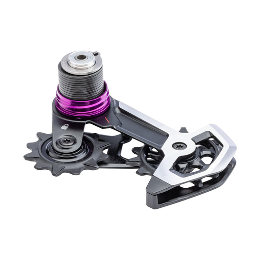 Kompletter Schaltwerkkäfig für SRAM XX DH T-TYPE EAGLE AXS, 7-fach — 11.7518.104.029 — Produktfoto vor weißem Hintergrund