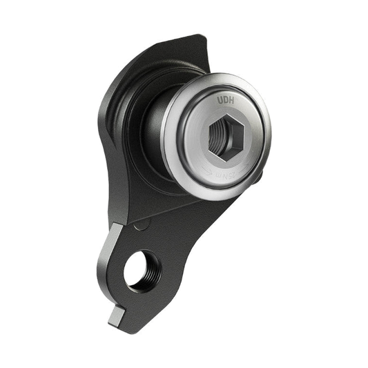 Schaltauge SRAM UDH Schwarz/Silber — Produktansicht auf weißem Hintergrund