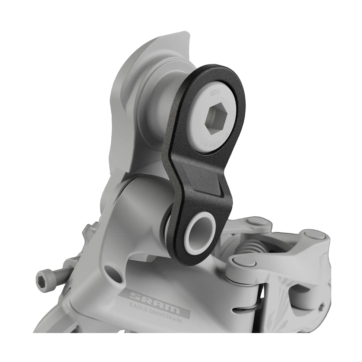 Verbindungsplatte SRAM OUTER PLATE HALF MOUNT, kompatibel mit S100 — Produktansicht auf weißem Hintergrund